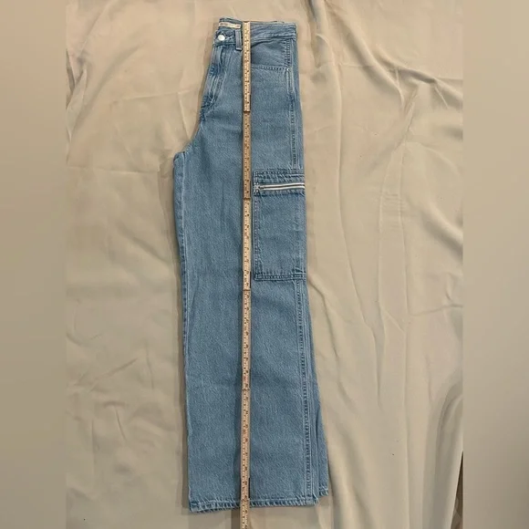 Levi’s High Loose Ample Haut Women’s Blue Jeans - Size 27 - Picture 14 of 14